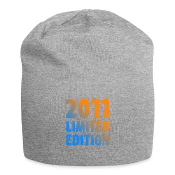 2011 Limited Edition Geburtstag Geschenk Frau Mann - Jersey-Beanie - Grau meliert - Vorne