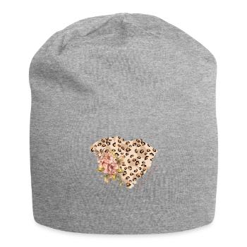 South Carolina Map Leo State Of South - Jersey Beanie - heather grey - Front