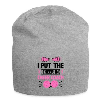 Cheerleading Coach Cheer Coach Cheerleader Cheer T - Jersey-Beanie - Grau meliert - Vorne