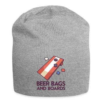 Jeu de Cornhole Tenue de trou de maïs avec Cornhole - Bonnet en jersey - gris chiné - Devant