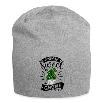 Noël Gnomies Gnome Sweet Gnome Noël Gnome - Bonnet en jersey - gris chiné - Devant