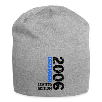 2006 December Limited Edition 17th Birthday Decoration - Jersey Beanie - heather grey - Front