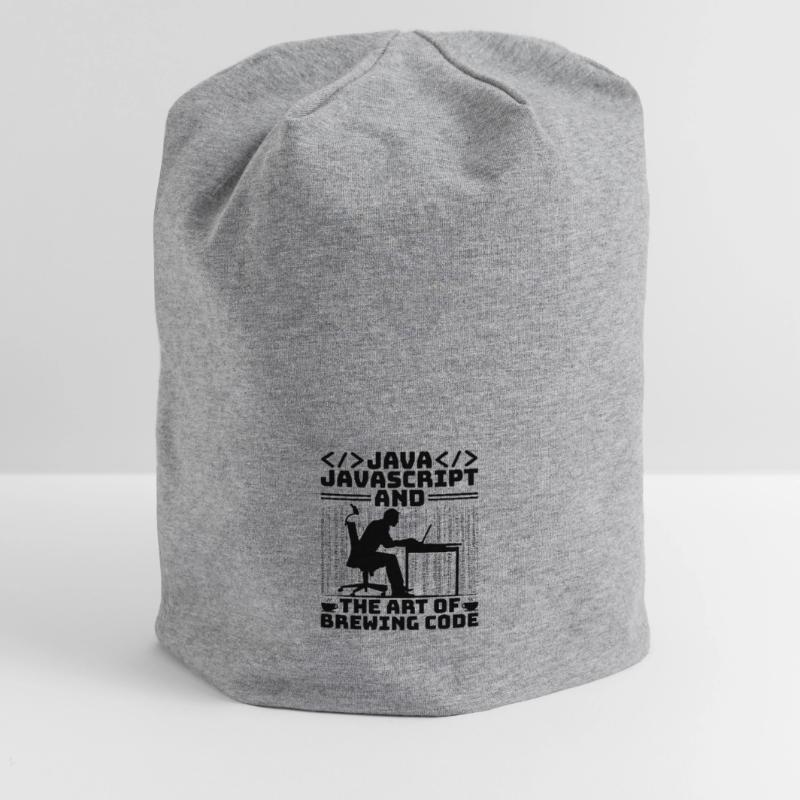Café Codage Programmeur Codeur Développeur Nerd Coff Bonnet en jersey