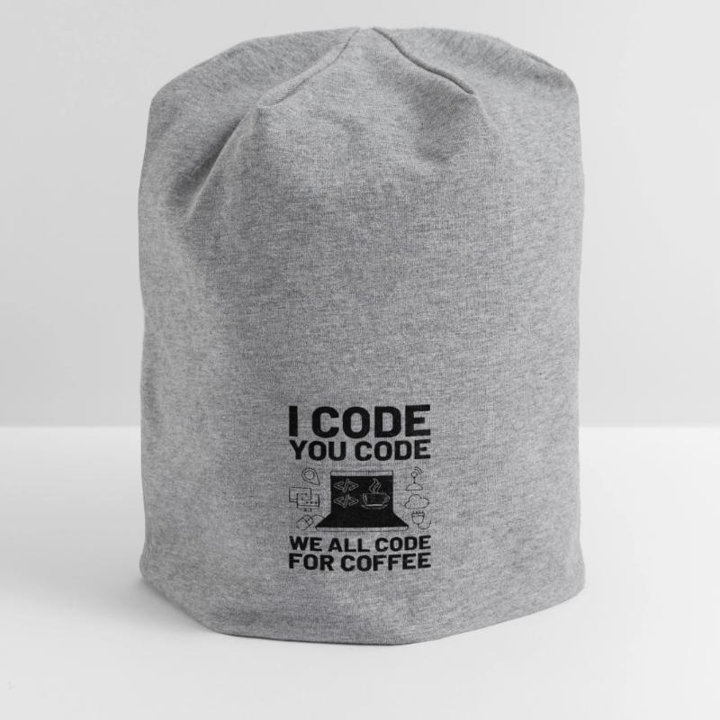 Kaffee-Codierung Programmierer Programmierer Entwickler Nerd Coff Jersey-Beanie