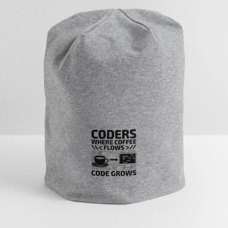 Kaffee-Codierung Programmierer Programmierer Entwickler Nerd Coff Jersey-Beanie
