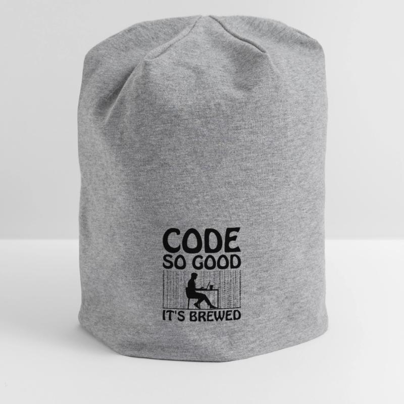 Kaffee-Codierung Programmierer Programmierer Entwickler Nerd Coff Jersey-Beanie