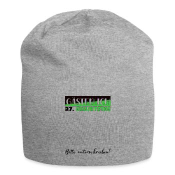 27 Birthday Gift Women's Decoration Men's Guestbook - Jersey Beanie - heather grey - Front