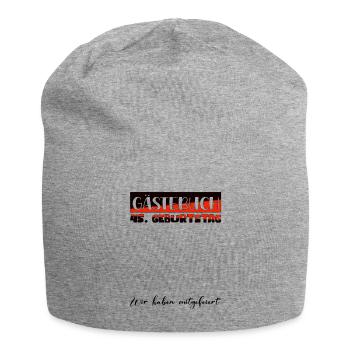 45 Birthday Gift Women's Decoration Men's Guestbook - Jersey Beanie - heather grey - Front