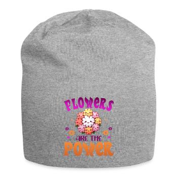 Kawaii Phrase Positiv 70er & 80er Jahre - Jersey-Beanie - Grau meliert - Vorne