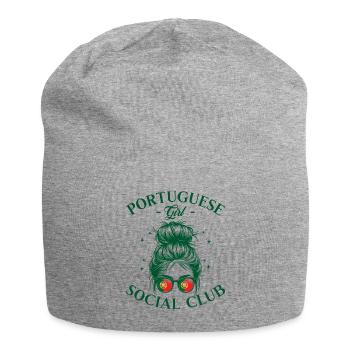 Femme Social Club Fille Portugaise - Bonnet en jersey - gris chiné - Devant
