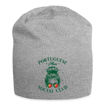 Mère Social Club Maman Portugaise - Bonnet en jersey - gris chiné - Devant