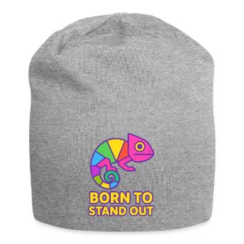 Chameleon Pride – Stand out with style Gay Pride CSD - Jersey Beanie - heather grey - Front