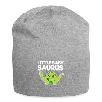 Green Little Baby Saurus v2 - Jersey-Beanie - Grau meliert - Vorne