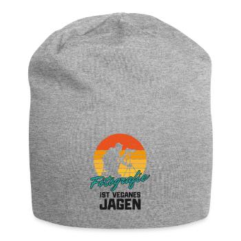 PHOTOGRAPHER - Jersey Beanie - heather grey - Front
