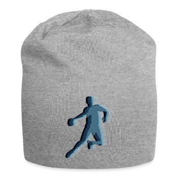 HANDBALL Streifenraster 3C - Jersey-Beanie - Grau meliert - Vorne