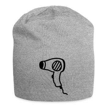 Hair Dryer - Hair Dryer - Line - Jersey Beanie - heather grey - Front