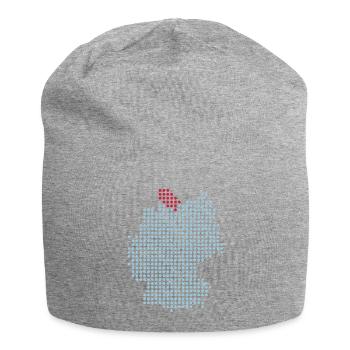 Schleswig-Holstein - Kiel et Lübeck - Bonnet en jersey - gris chiné - Devant