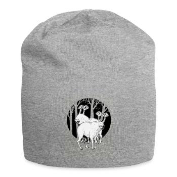 Wood Wild Animals - Bonnet en jersey - gris chiné - Devant