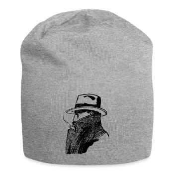 Agent Detektiv - Jersey-Beanie - Grau meliert - Vorne