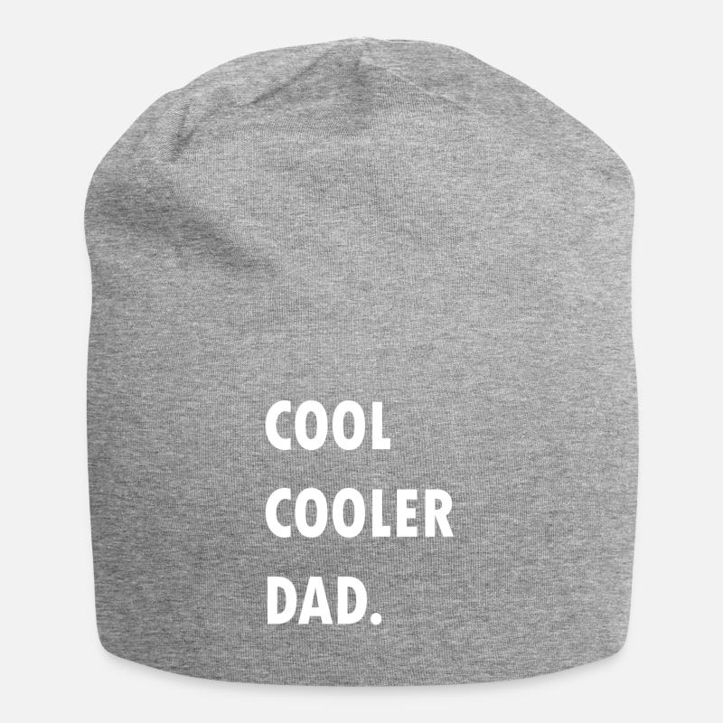 Cool cooler Dad - Jersey-Beanie - Grau meliert