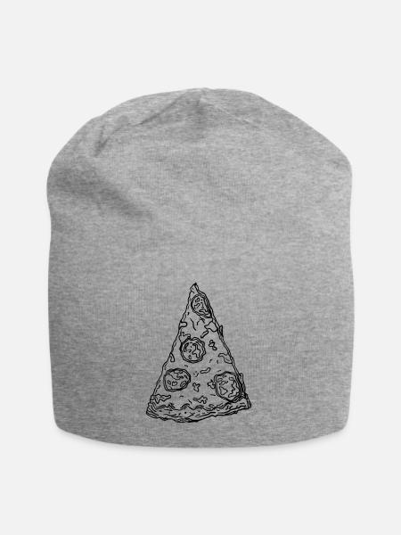 Pizza - Jersey Beanie - heather grey