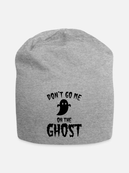 Denglisch Jutebeutel - Jersey-Beanie - Grau meliert
