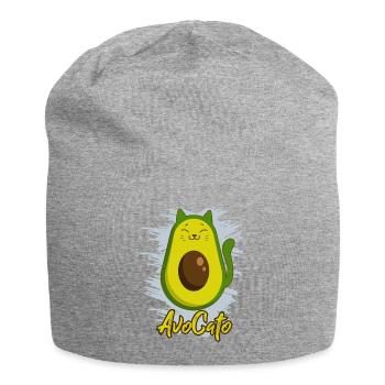 Tee shirt Avocato Sweet Amant des chats de l'avocat comme Ges - Bonnet en jersey - gris chiné - Devant