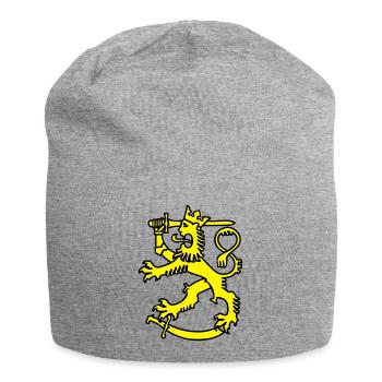 finnisches symbol finnland löwenflagge - Jersey-Beanie - Grau meliert - Vorne