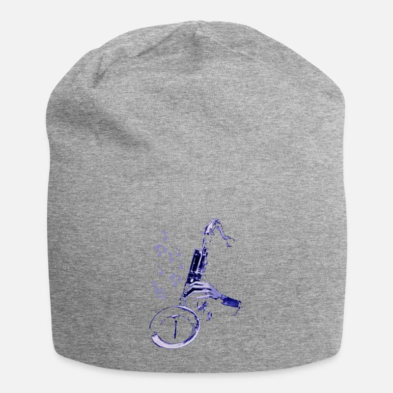 zso jazz5 - Bonnet en jersey - gris chiné