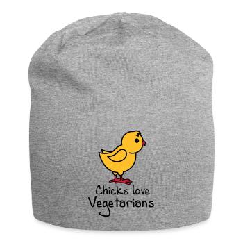 vegetarians - Jersey Beanie - heather grey - Front