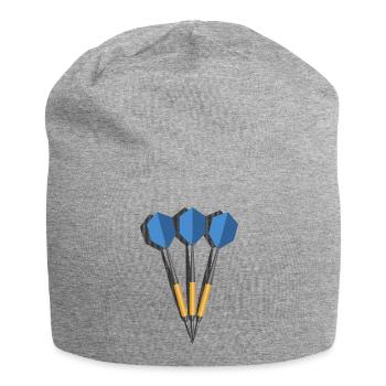 Dart arrow - Jersey Beanie - heather grey - Front