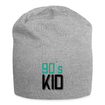 90`s kid / retro / vintage / 90s kids - Jersey Beanie - heather grey - Front