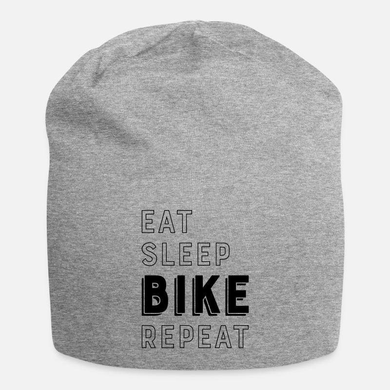 Biker - Jersey-Beanie - Grau meliert