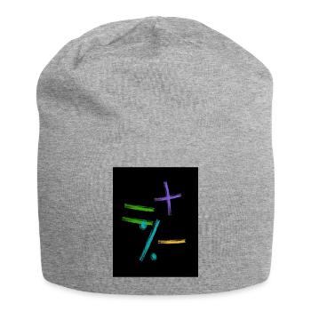 mathematics - Jersey Beanie - heather grey - Front