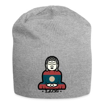Laos - Jersey-Beanie - Grau meliert - Vorne