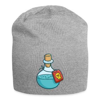 T-shirt fantastique de potion empoisonnée Bouteille de Poison RPG - Bonnet en jersey - gris chiné - Devant