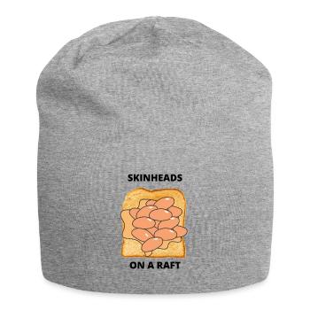 Skinheads on a raft - Jersey Beanie - heather grey - Front