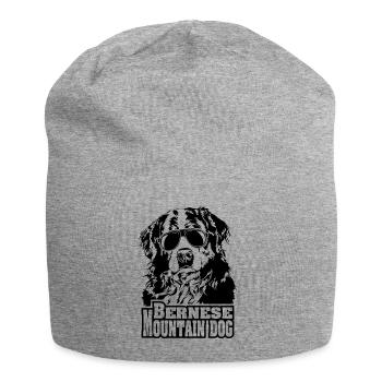 BERNESE MOUNTAIN DOG cool lunettes de soleil chiens chien - Bonnet en jersey - gris chiné - Devant