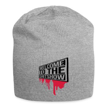 Blood Welcome Shitshow - Jersey Beanie - heather grey - Front