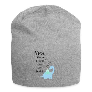 Yes I now I look like my Daddy - Jersey-Beanie - Grau meliert - Vorne