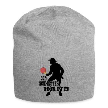 ping pong old schmetterhand tischtennis - Jersey-Beanie - Grau meliert - Vorne