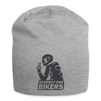 respect du motard - Bonnet en jersey - gris chiné - Devant