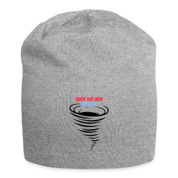 Tornado - Jersey-Beanie - Grau meliert - Vorne