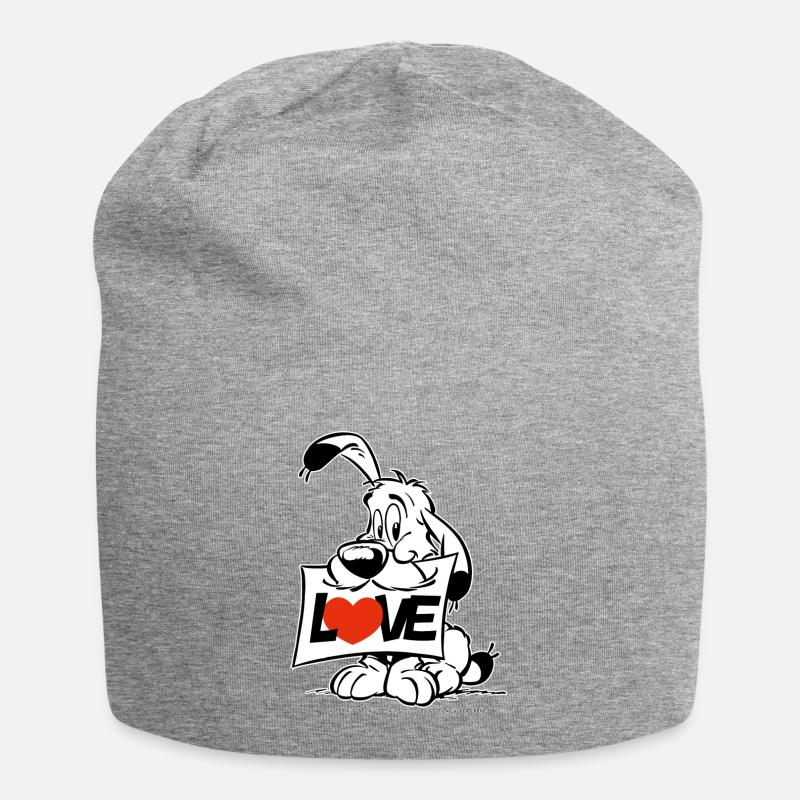 Asterix & Obelix Charakter Idefix - Jersey-Beanie - Grau meliert