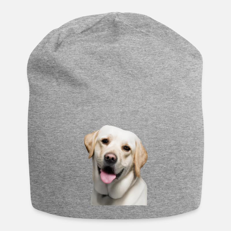 Labrador Retriever - Jersey Beanie - heather grey