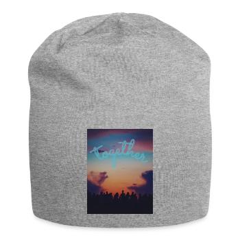 together - Jersey-Beanie - Grau meliert - Vorne