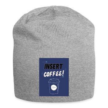 Insert Coffee LSHWBDG - Jersey Beanie - heather grey - Front