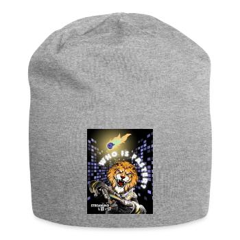 Gamer Tiger Big City Who is faster? Meteorite - Jersey Beanie - heather grey - Front