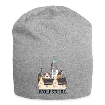 Wolfsburg, Castle - Jersey Beanie - heather grey - Front