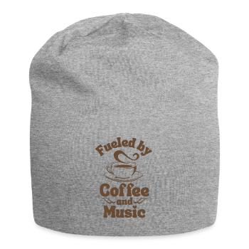 Coffee Music lover - Jersey Beanie - heather grey - Front